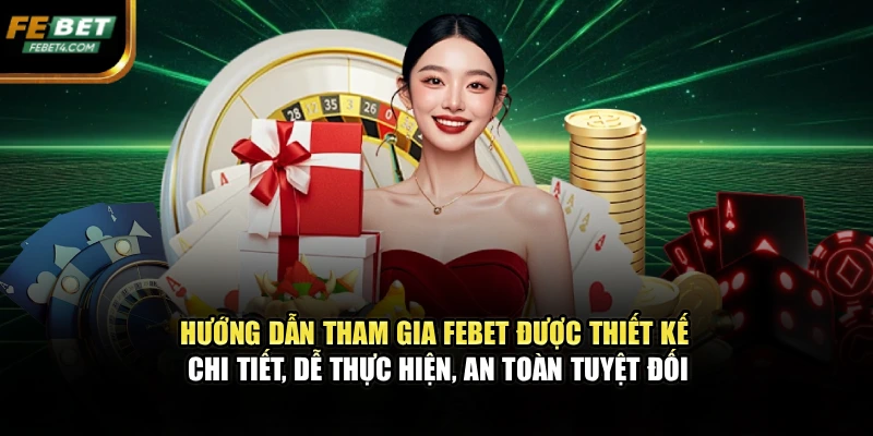 Hướng dẫn tham gia FEBET được thiết kế chi tiết, dễ thực hiện, an toàn tuyệt đối