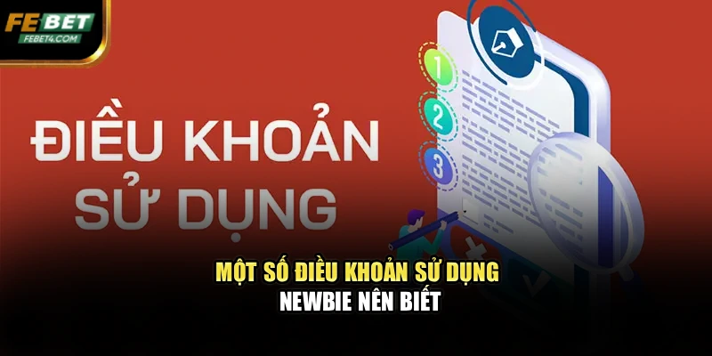 Một số điều khoản sử dụng newbie nên biết